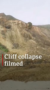 😮 Dramatic pictures filmed on a beach in Norfolk on Wednesday. https://bbc.in/2X9freT | BBC Norfolk