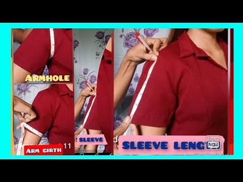 DRESSMAKING NCII / Short Sleeve Measurement