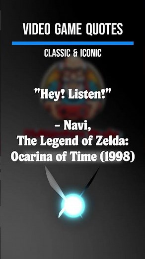 Navi...#Zelda #Navi #HeyListen #OcarinaOfTime #Shorts #ZeldaNavi #OoT #Fairy #Nintendo64 #ZeldaFairy