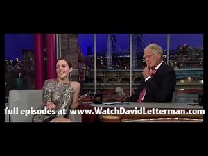 INTERVIEW: Emma Watson on David Letterman (2011)
