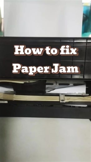 Paper Jam Fixed || How? Watch! #epson #epsonprinter #printer #printerrepair #paperjam #deepclean #printing #technician #pcrepair