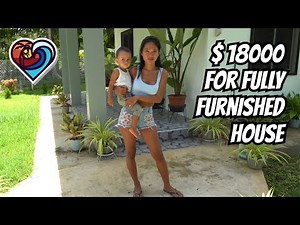 The cost of building a house in the Philippines | Fully furnished house for $18,000 | 4K