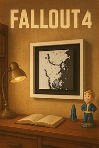 Fallout 3D Terrain Map: Capital Wasteland, Mojave, Commonwealth - Etsy UK