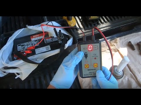 HOW TO CLEAN FUEL INJECTORS WITH A PULSE TESTER AVAILABLE ON AMAZON (see link below)