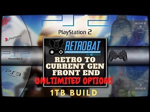 1TB Amazing Emulation Frontend For Windows RETROBAT - Fully Customisable - Any System You Want