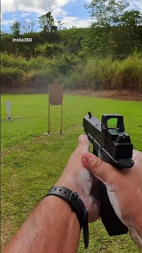 First time shooting USPSA classifiers. #uspsa #glock #glock47 #9mm #paperpoppers #uspsaclassifier