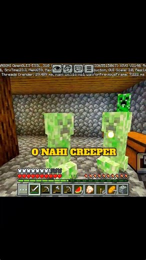 CREEPER ☠️#minecraft#shorts