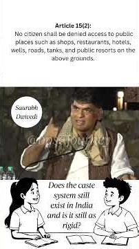 Saurabh Dwivedi on caste and Untouchability #upsc #bpsc #motivation #journalism #politics