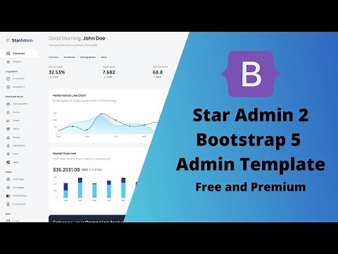Star Admin 2 - Free and Premium Bootstrap 5 Admin Dashboard Template