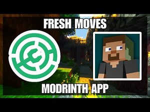 How To Download And Install Fresh Moves On Modrinth App For Minecraft 1.21.7