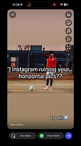 Fix Instagram Horizontal Photo Crop with Picsart Hack