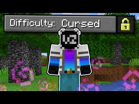 Attempting "Cursed" Difficulty in Minecraft... (Is It Possible?)
