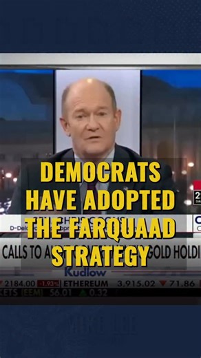 Democrats have adopted the Farquaad strategy. | United States Senator Mike Lee