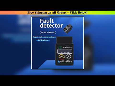 Bluetooth V1.5 Mini Elm327 OBD2 Scanner OBD Car Diagnostic Tool Code Reader For Android Windows