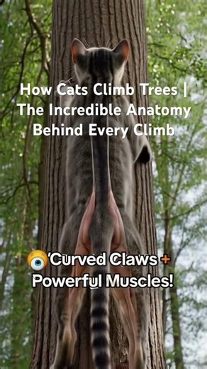 How Cats Climb Trees | The Incredible Anatomy Behind Every Climb