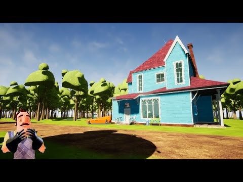 прохажу мод по hello neighbor one-hour-challenge1 (hello mod kit)