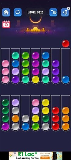 Ball Sort Puzzle Level 5325