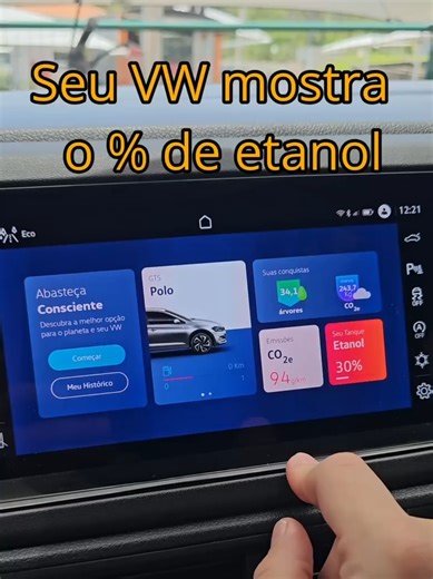 VW Play: Monitore o Etanol no Seu Carro