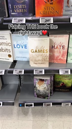 Correcting a mistake📖#twistedgame #fyp #booktok #anahuang | twisted games