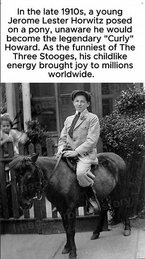 A Young Stooge: Curly Howard (c. 1920)