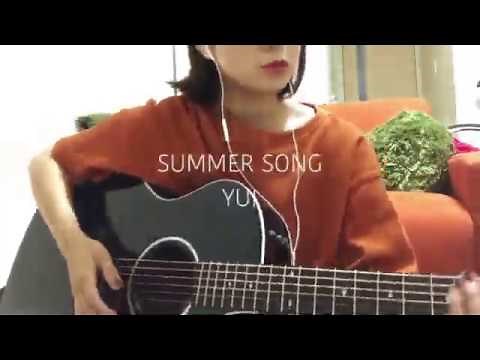 SUMMER SONG / YUI 歌ってみた 弾き語り covered by haru