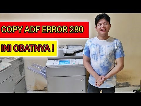 How to Fix error 280 on canon ir advance 6075