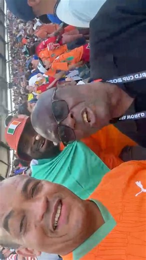 Mission accomplished, we qualified, Marc and the old man Martial Gohourou