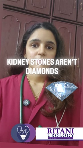 381 reactions · 6 comments |  Stones aren’t diamonds — don’t hold on!  Kidney damage can begin within weeks if a stone blocks urine flow. ✅ Early removal = fast recovery, minimal pain ❌ Late treatment = permanent kidney damage #missurologist#ritaniurology #kidneystones #urologycare #laserstoneremoval #urologist #kidneyhealth #minimallyinvasivesurgery #urologyawareness | Bhavana Chowdary Madineni | Facebook
