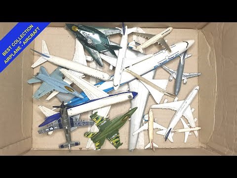 BEST COMPILATION of Diecast Model AIRPLANE AIRLINES and fighter jet planes