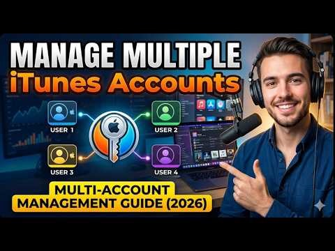 Manage Multiple Itunes Accounts: Multi-Account Management Guide (2026)