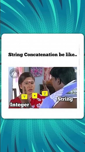What is String concatenation ? | #shorts