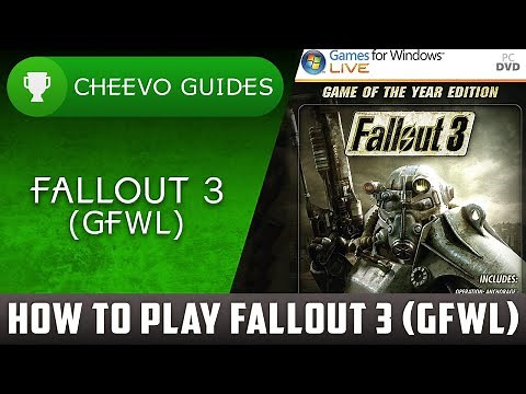 How to Play Fallout 3 PC (GFWL) *2020*