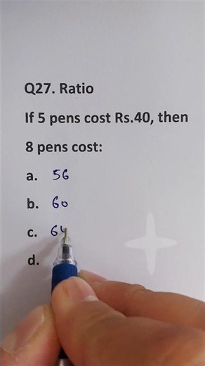 Ratio Math Problem #maths #ratio #mathstricks