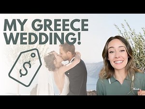 A Destination Wedding Planner's Greece Wedding - COST & REGRETS