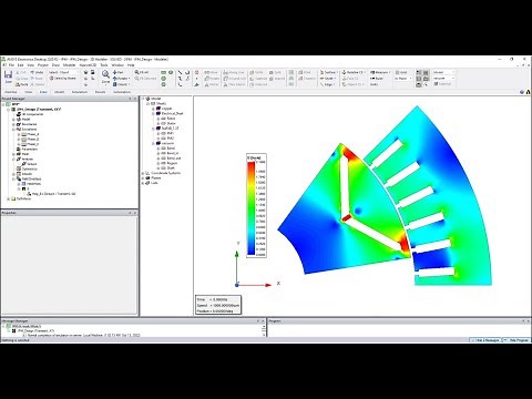 Back EMF calculation of IPM motor in ANSYS Maxwell