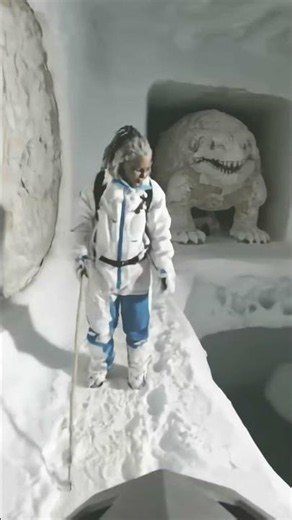Grey alien cavern in Antarctica? Part 1