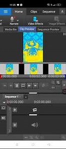 how to Make sponge effect on Videopad