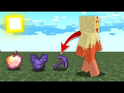 Minecraft, But Moving Give Extremly OP Items...