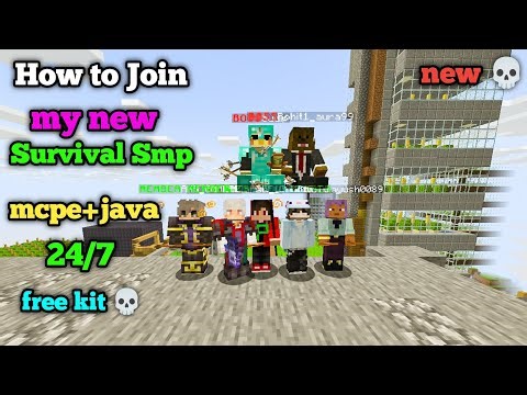 New Best Cracked Public Survival SMP | Minecraft Java + PE + Pojav | 24/7 Online | Free To Join #2 