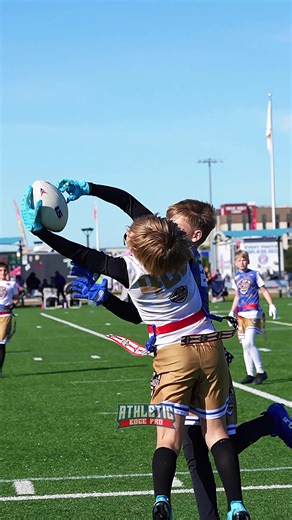 🥶🥶🥶🥶 #athleticedgepro #footballyouthflag #flagfootball #flagfootballhighlights