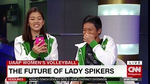 518K views · 13K reactions | UAAP Finals MVP Kim Dy composed a song to convince team captain Kim Fajardo to stay with the Lady Spikers one more year. | NewsWatch Plus Philippines | Facebook
