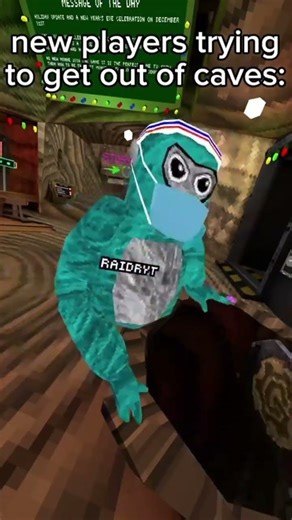 new players trying to get out of caves🤣 #gt #caves #vr