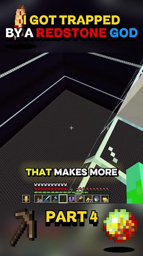 Trapped by a Minecraft Redstone GOD: Part 4 5