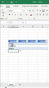 Create a table from scratch in Excel quickly and easily #excel #exceltips #tutorial #viral #shorts