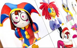 【神奇数字马戏团】画画该系列的角色们