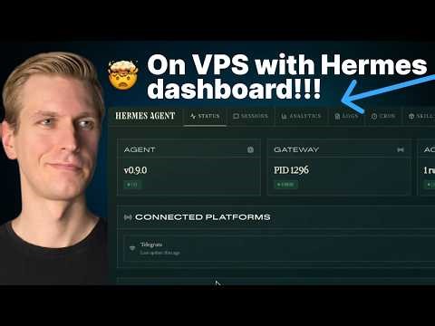 Setup Hermes Agent on Hostinger VPS in 6 Minutes + Dashboard (EASY Tutorial)