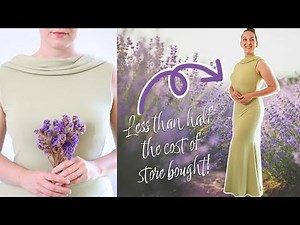 I Made My Own Bridesmaid Dress... IN ONE DAY!