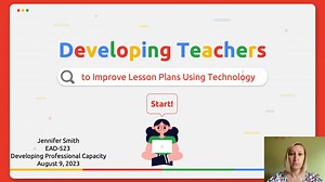 Developing Teachers to Improve Lesson Plans Using Technology