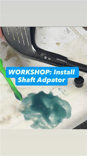 Custom Golf Works - Golf Club Performance on Instagram: "Come in to our workshop and fit a fairway wood adaptor with us. Just wanted to give you all the basics 👍 #golfworkshop #workshop #diygolf #customclubs #whyilovethisgame"