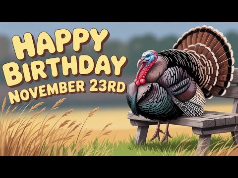 Happy Birthday November 23rd – Celebrate Your Special Day!